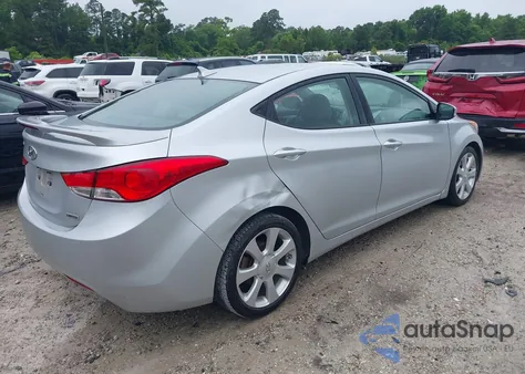 2013 Hyundai Elantra Gls/Limited from USA, damaged, VIN 5NPDH4AE4DH279523